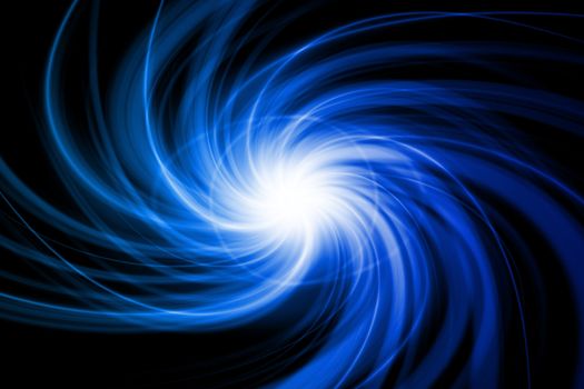 A Mysterious Swirl Ghost Lights Abstract Background