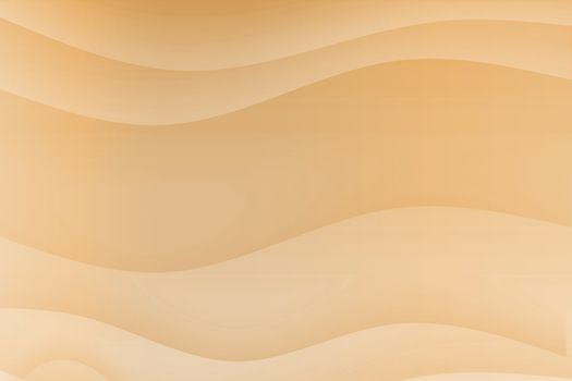 Orange Flowing Soothing Waves Abstract Background Wallpaper