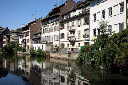 Picturesque Petite France in Strasbourg - France