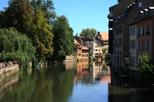 Picturesque Petite France in Strasbourg - France