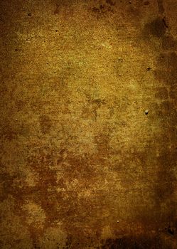 Golden grunge effect background ideal as a backdrop