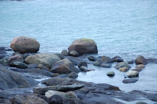 rocks at the seaside