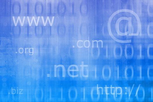 Web Abstract Background in Colors and White