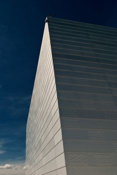 Architecture Detail of the Opera House in Oslo, Norway