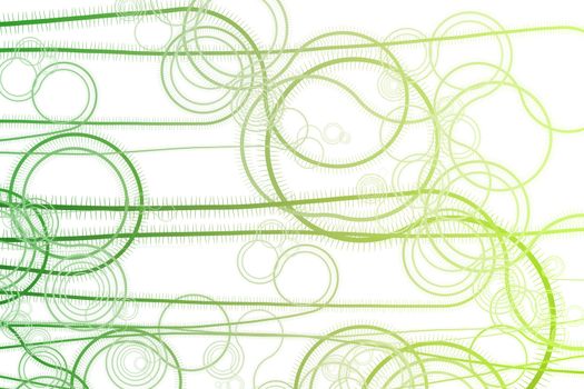 A Curve Vegetation Winding Vines Abstract Background