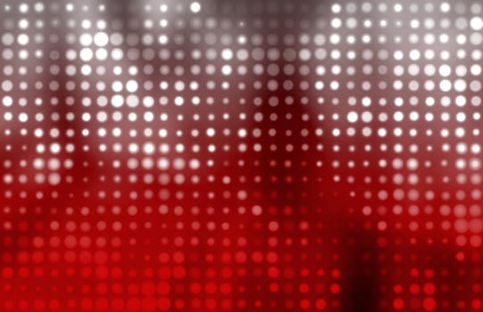 Glowing Colorful Dots as a Abstract Background 