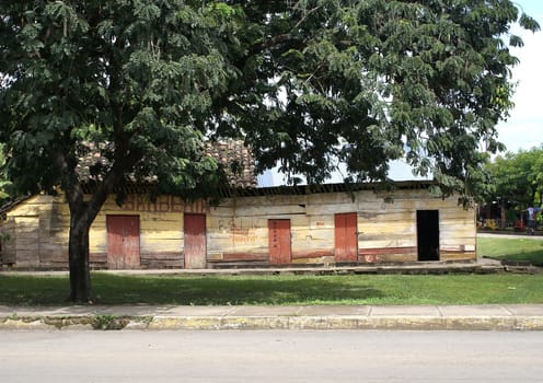 Old building in Central America.                