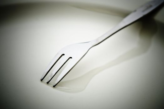 Fork on Plate