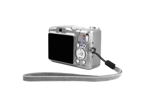 This image shows back side from a digital camera