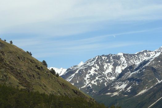 In Caucasus mountains