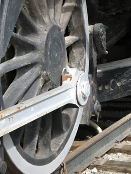 old wheel train