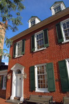 Old Civil War building in Gettysburg