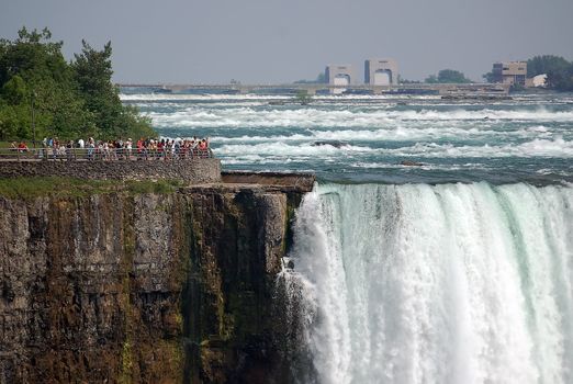 View of the American Falls from Canada 