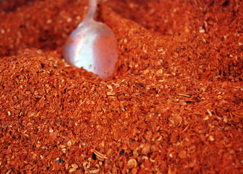 red grounded pepper