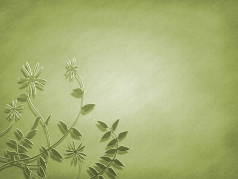 Background image of a floral design.