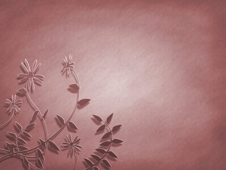 Background image of a floral design.