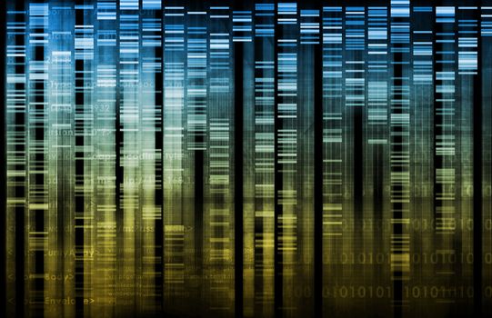 Digital Abstract Data Media As a Art