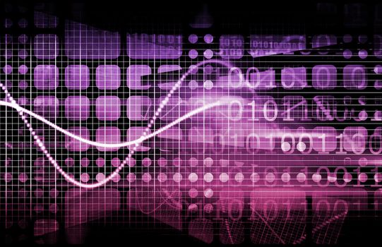 Cyber Security Internet Concept as a Background