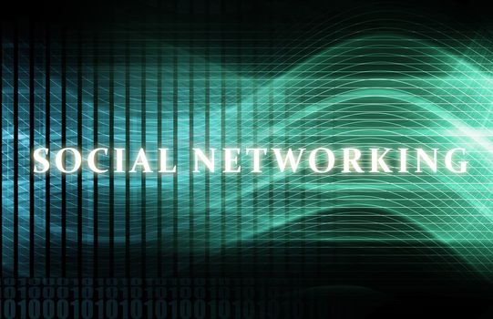 Social Networking Site Online Concept On Internet