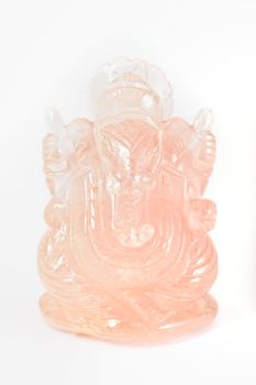 Small sculpture of indian god of rock crystal