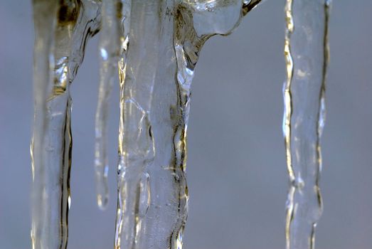 Close-up picture of ice