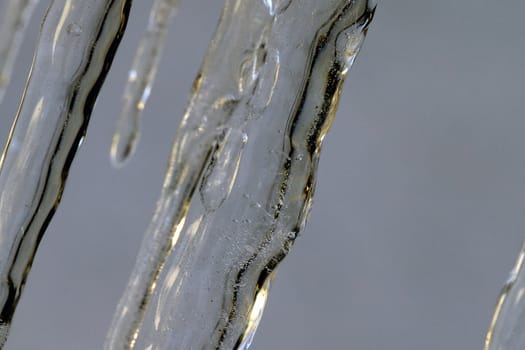 Close-up picture of ice