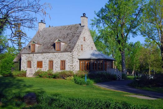 Very old ancestral house in Montreal