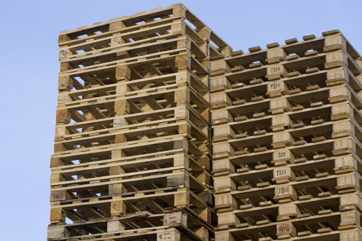 Pile of pallets