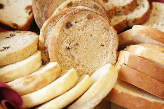 Bread Assorted Variety for a Healthy Breakfast