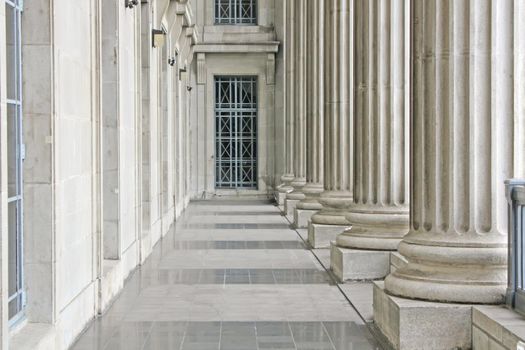Law and Order in University Stone Building