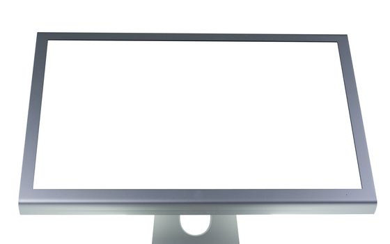 computer lcd or tft monitor with flat screen