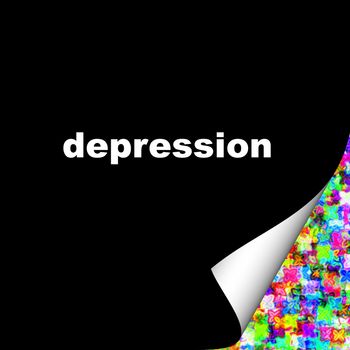 Concept of overcoming depression