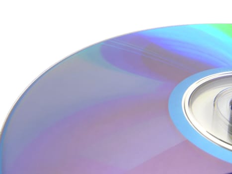 Close up shot of dvd disk