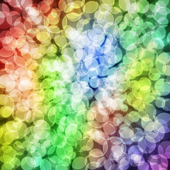 multicolored abstract bokeh background