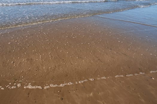 the sea shore on the west coast of ireland