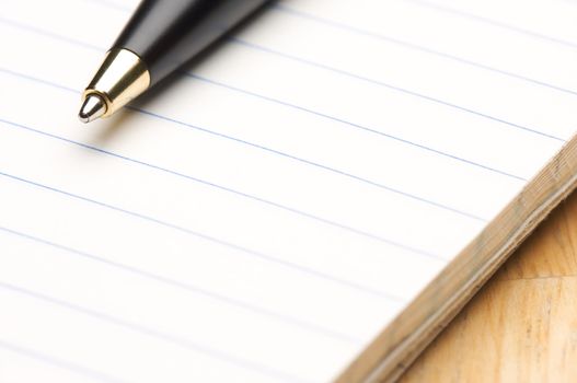Pen and Pad of Lined Paper
