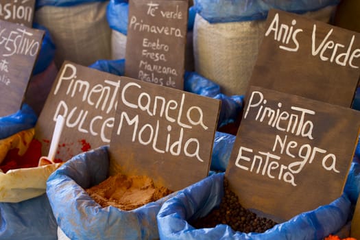 street vendor of medicinal herbs