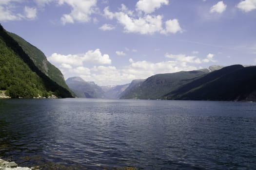 The photo is taken in Hardanger, Norway