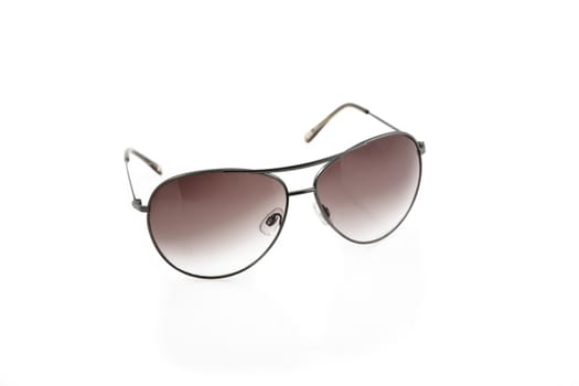front view of classic sunglasses, ultraviolet protection 