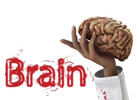 Conceptual medical image about having control of a persons brain.