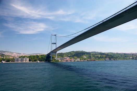 bridge over Bosporus strait between Europe and Asia