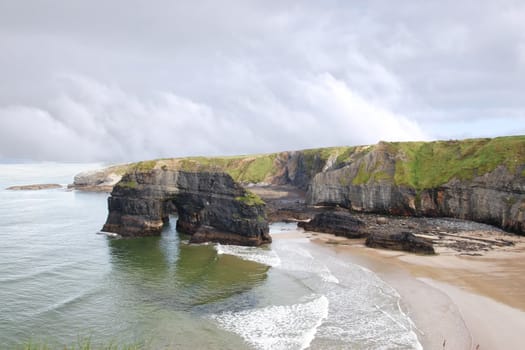 a view from the cliff walk ballybunion co kerry ireland