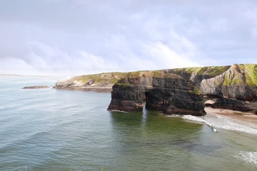 a view from the cliff walk ballybunion co kerry ireland