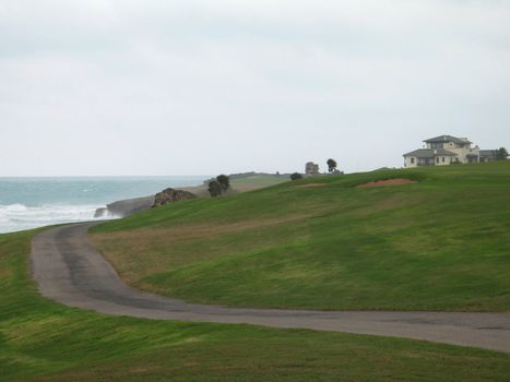 road by the ocean