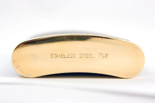 Lower part of a stainless steel flask