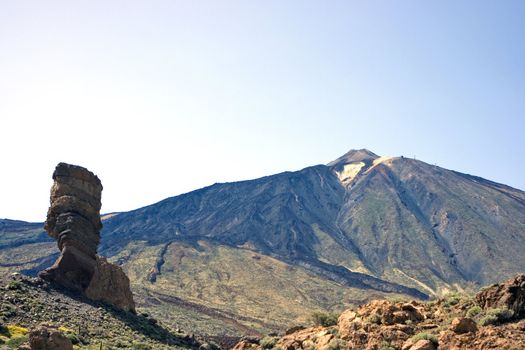 A view of Teide volcano on Tenerife island