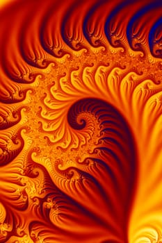 High resolution fractal calculation.