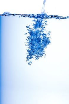 A water wave splash