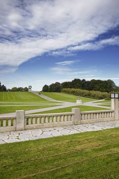 Vigelandsparken located in Oslo Norway