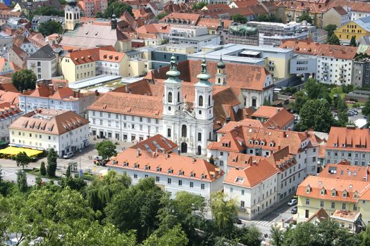 The city of Graz, Austria.